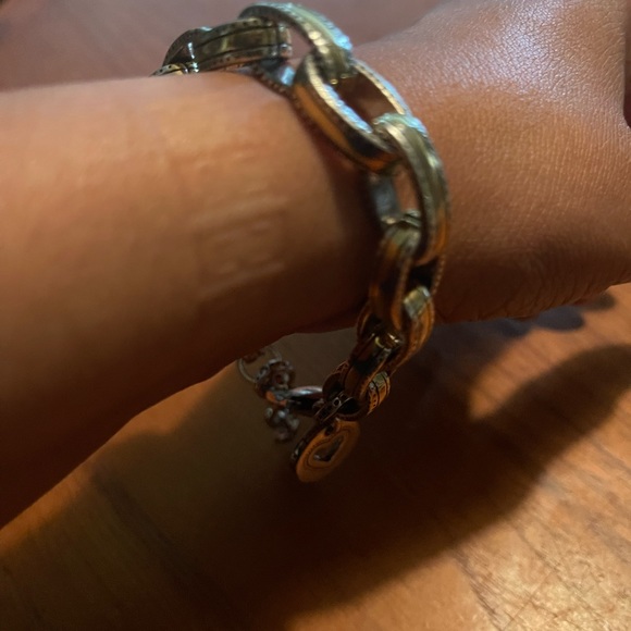 Brighton Two-tone Bracelet and Earrings - Picture 7 of 8